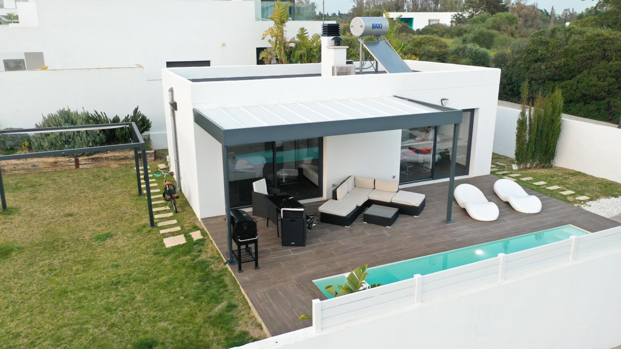 Villa Anyway Conil Un Lujo Frente Al Mar Conil De La Frontera Ngoại thất bức ảnh