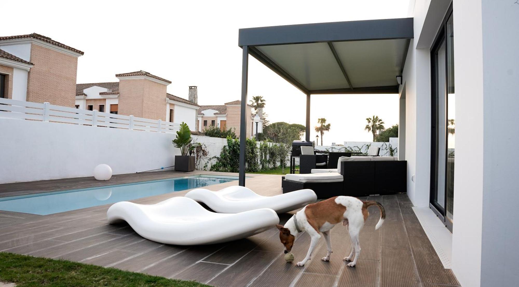 Villa Anyway Conil Un Lujo Frente Al Mar Conil De La Frontera Ngoại thất bức ảnh
