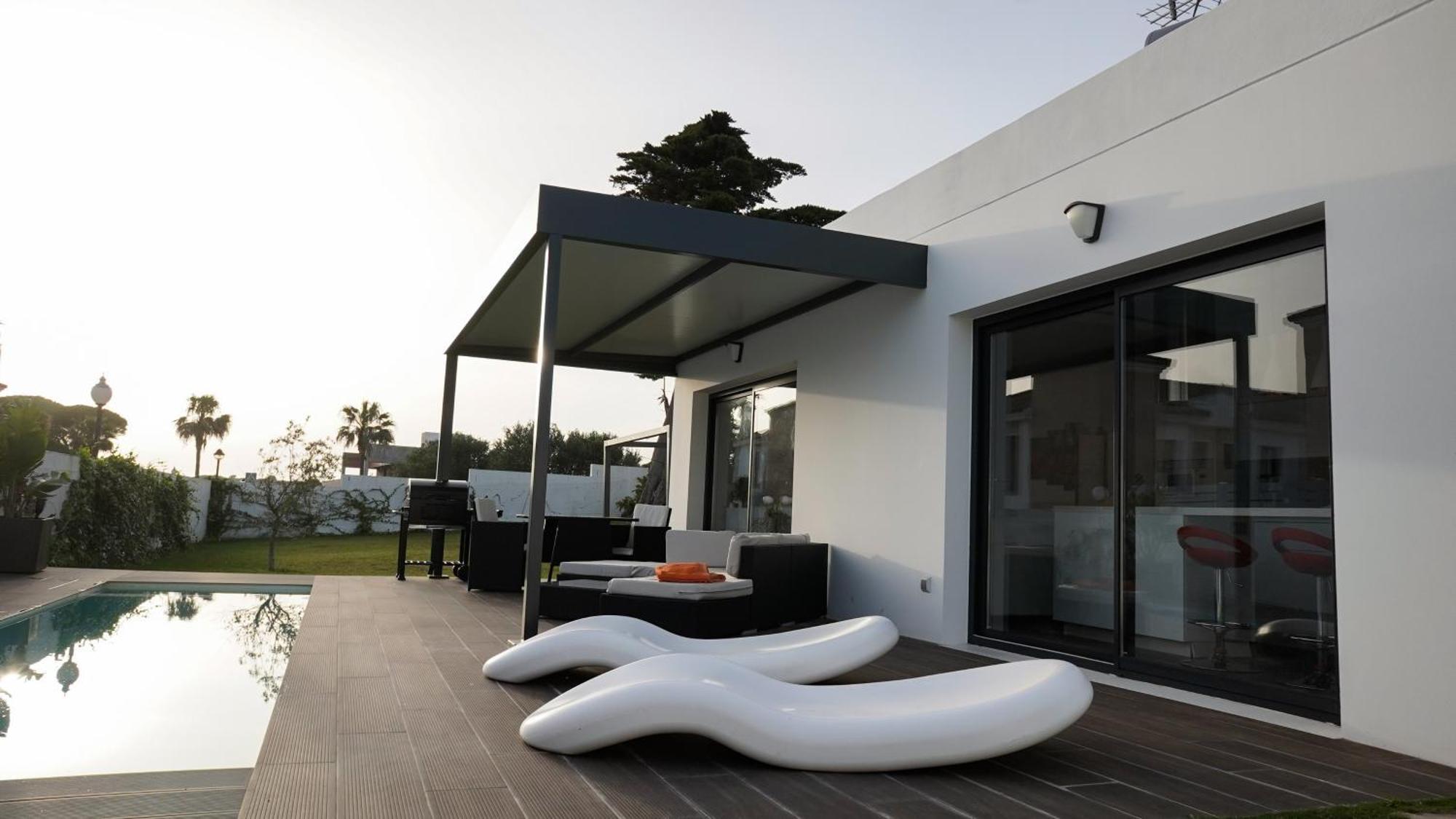 Villa Anyway Conil Un Lujo Frente Al Mar Conil De La Frontera Ngoại thất bức ảnh